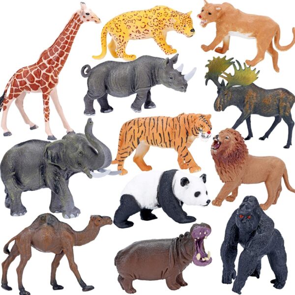 Safari Animals Figures Toys