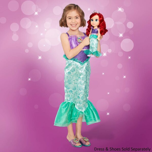 Disney Princess My Friend Ariel Doll 14" Tall Includes Removable Outfit and Tiara - Image 2